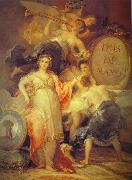 Allegory of the City of Madrid. Francisco Jose de Goya